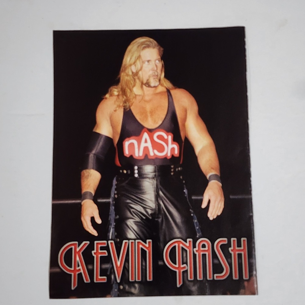Big Sexy Kevin Nash WCW WWF vintage pinup clipping 8x10.5